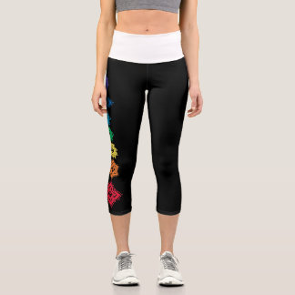 Leggings Capri Siete chakras 7