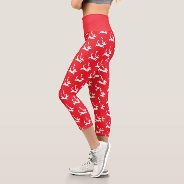 Leggings Capri Silueta de Max el Reno (Izquierda)