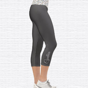 Leggings Capri Símbolo Om botánico de alta eliminación de capri