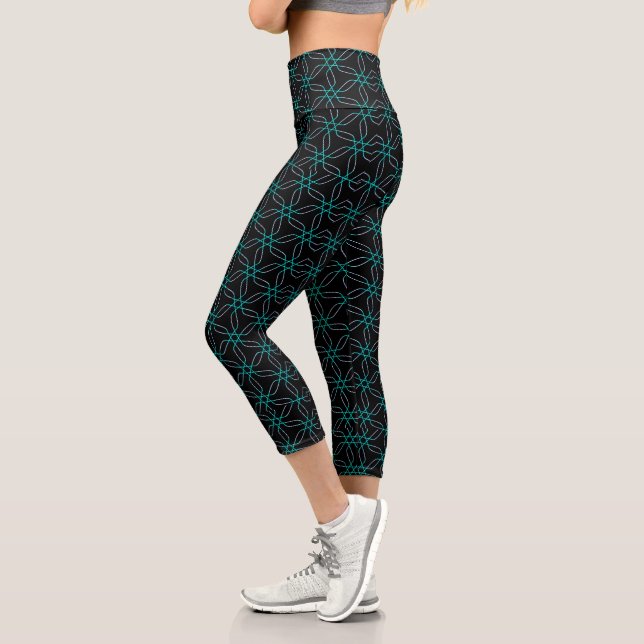 Leggings Capri Simetría en Movimiento (Izquierda)