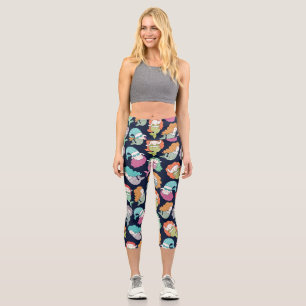 Leggings Capri Sirenas: un modelo caprichoso y sin costuras.