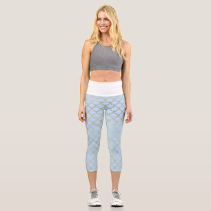 Leggings Capri Sirenita con escala alta