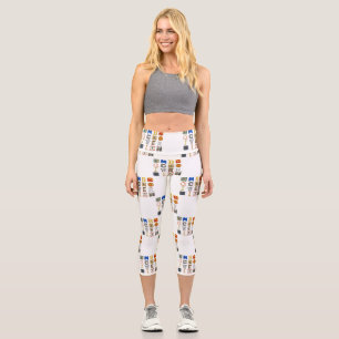 Leggings Capri SlipperyJoe abraza la diversidad metáfora LGBTQIA 