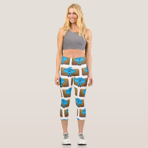 Leggings Capri SlipperyJoe's gay musgo personalizado thong leathe