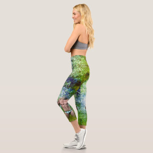 Leggings Capri SlipperyJoe's hombre adulto muy musculoso sin cami