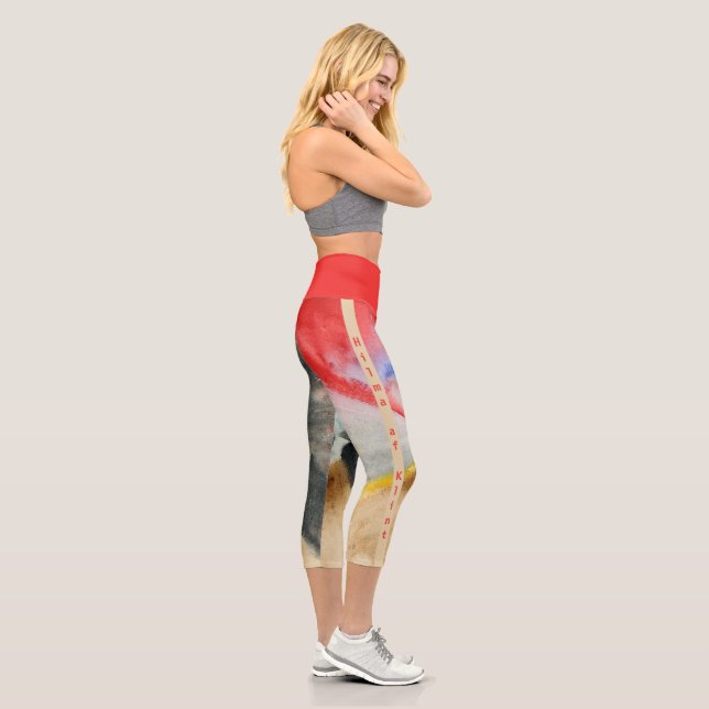 Leggings Capri Sobre la visualización de flores y árboles, 1922 p (Derecha)