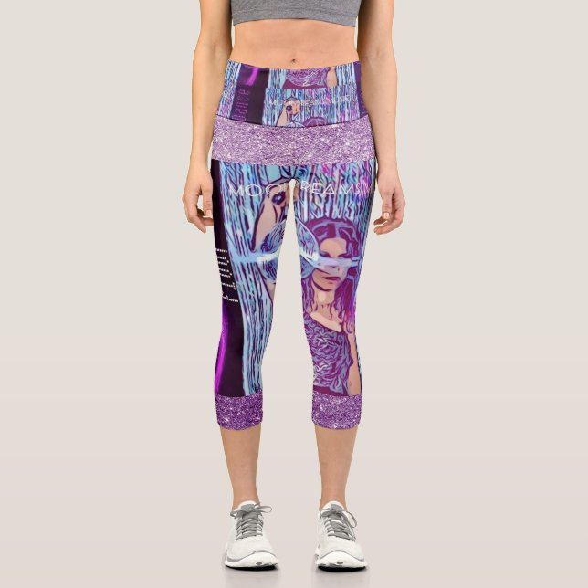 Leggings Capri Sólo en la pista de baile (Anverso)