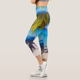 Leggings Capri Sombras en la playa