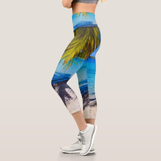 Leggings Capri Sombras en la playa (Izquierda)