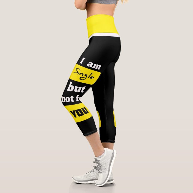 Leggings Capri soy soltero (Izquierda)