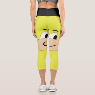 Leggings Capri Soy Sveety, Personalizado único de Cara Graciosa