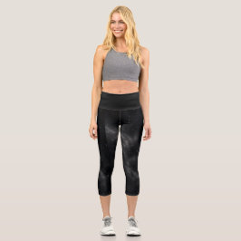 Leggings Capri Space Theme Yoga & Workout Pants