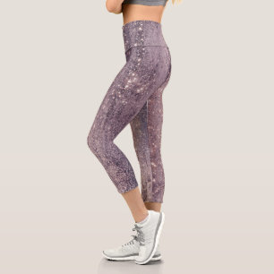 Leggings Capri Sparkling Fawn Pink