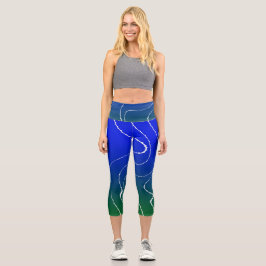 Leggings Capri SPNP_Capris de cintura alta