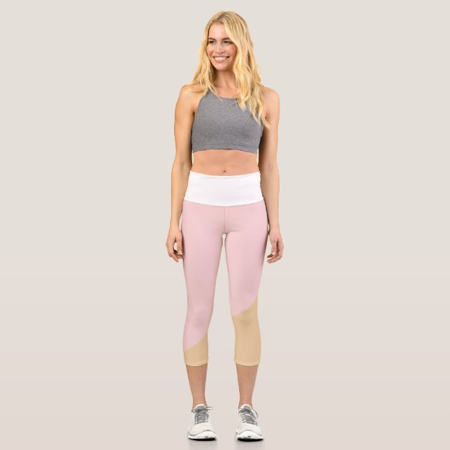 Leggings Capri sudaderas de mujeres (Anverso)
