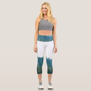 Leggings Capri Sueño de bosques de pino 1