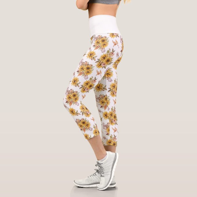 Leggings Capri Sunflower (Izquierda)
