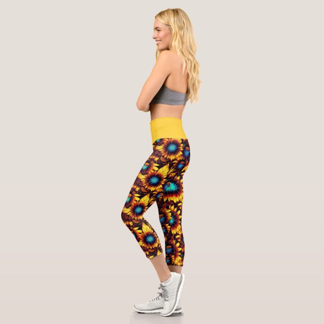 Leggings Capri Sunflower Luminoso (Izquierda)