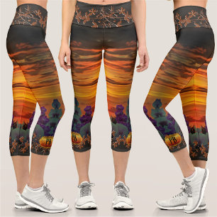 Leggings Capri Sunset Plaza Marina 2584