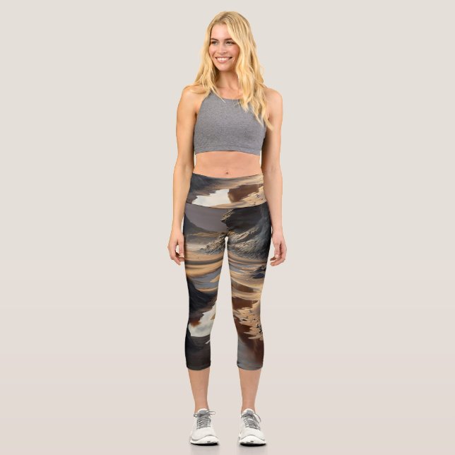 Leggings Capri Sunset Shore (Anverso)