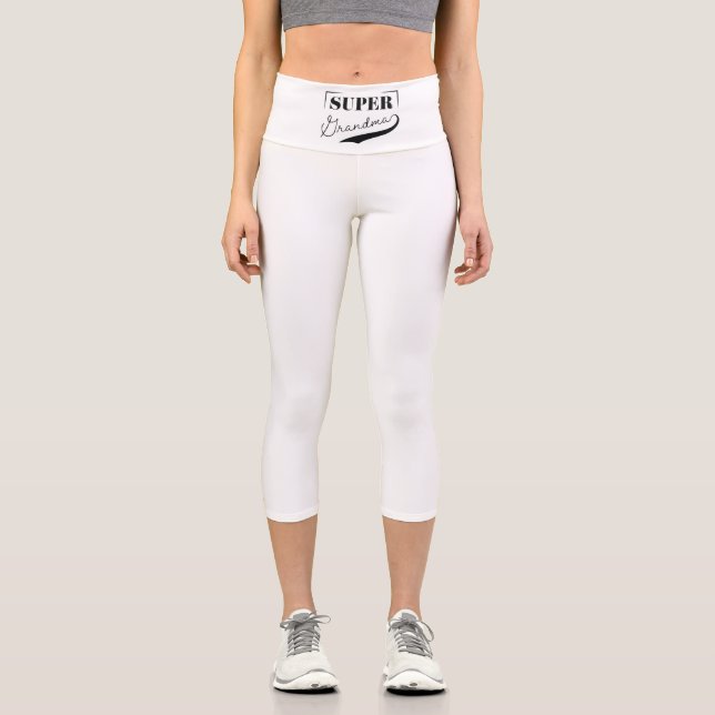 Leggings Capri Super Abuela (Anverso)