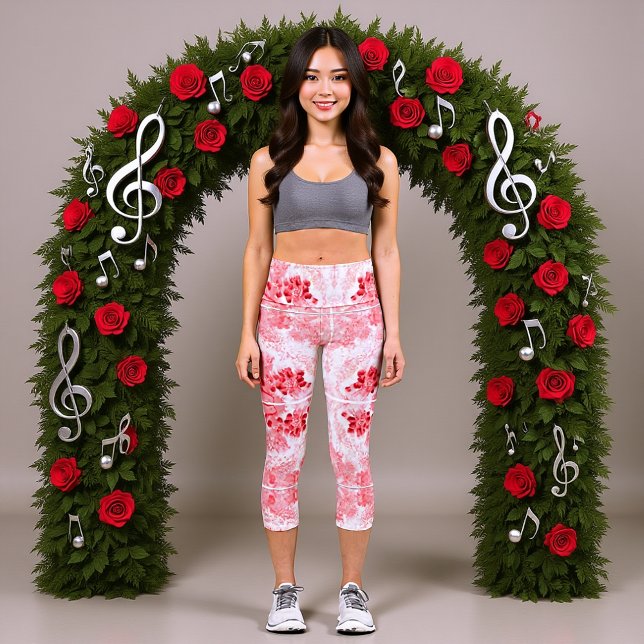 Leggings Capri Susurros Escarlatas (Subido por el creador)