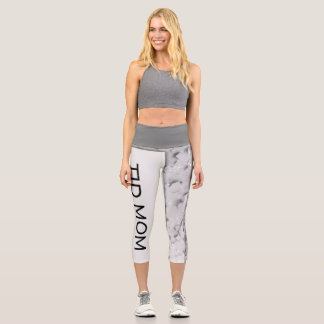 Leggings Capri T1D Mamá Capris De Yoga De Alto Deseado