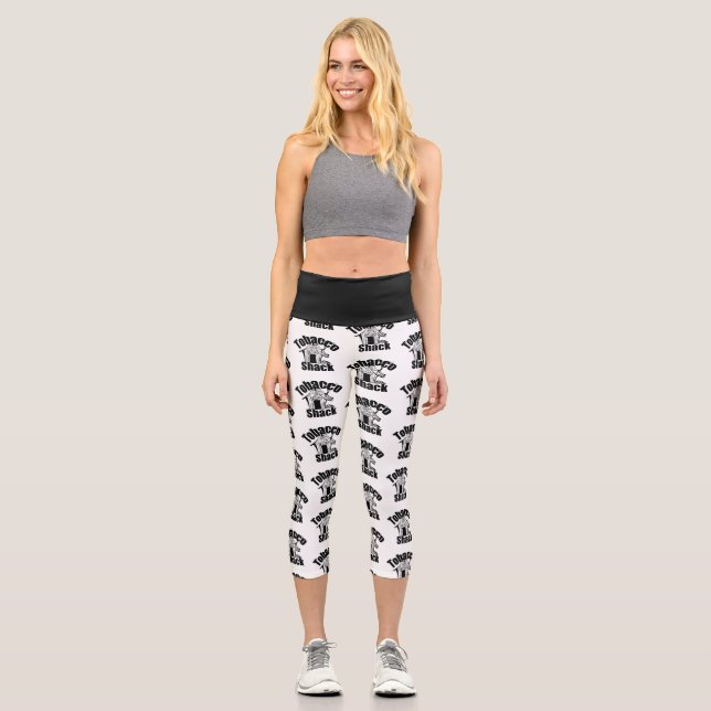 Leggings Capri Tabaco Shack Yoga Pants (Anverso)