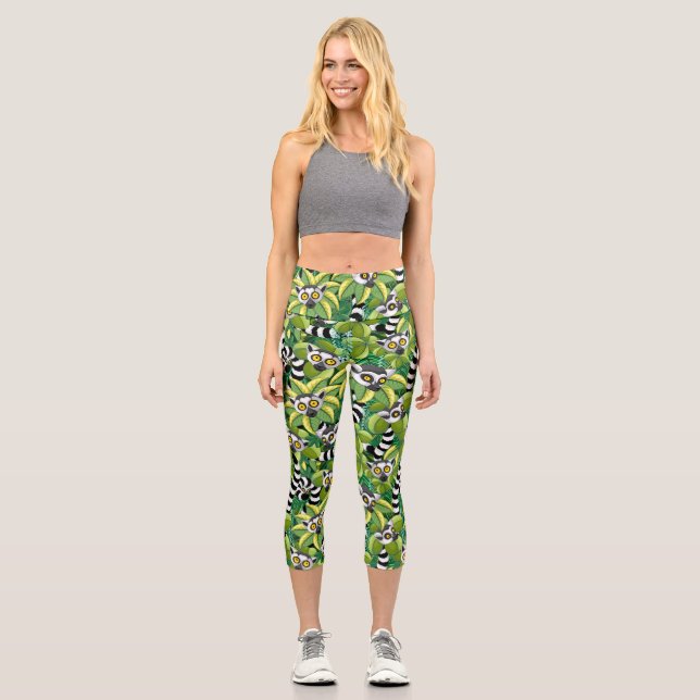 Leggings Capri Tablecloth (Anverso)