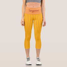 LEGGINGS CAPRI "TANGERINE" DE JEANIE DEE - CIÑÑERA ALTA PERSONALI