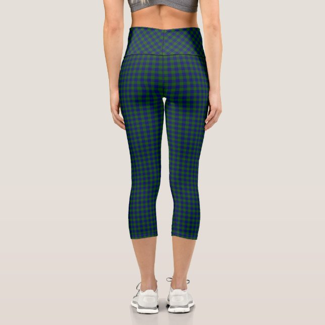 Leggings Capri Tartán de barclay (Reverso )