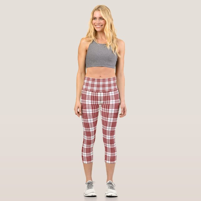 Leggings Capri Tartan del Clan Buchanan   (Anverso)