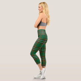 Leggings Capri Tartán nacional irlandés