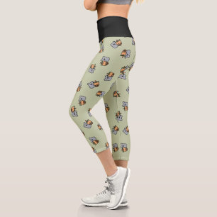 Leggings Capri Té de burbujas y oso Koala