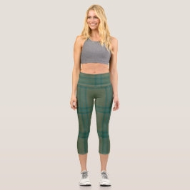 Leggings Capri Té de menta suave y acogedor