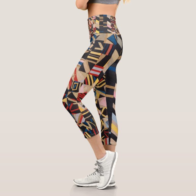 Leggings Capri Tejido loco de Amish (Izquierda)