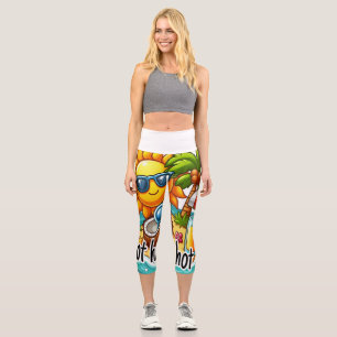 Leggings Capri Temporada muy calurosa