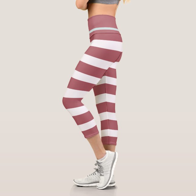 Leggings Capri Terra Rosa Striped Girly (Izquierda)