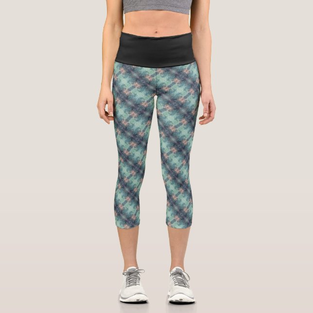 Leggings Capri Textura #11 de la obra Nuit (Anverso)