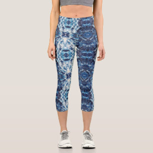 Leggings Capri Textura #12 de la obra Cerezas