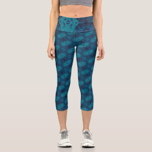 Leggings Capri Textura #14 de la obra Cerezas