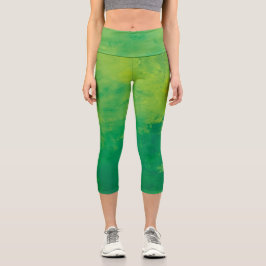 Leggings Capri Textura #14 de la obra Nuit
