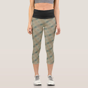 Leggings Capri Textura #15 de obra Amanecer