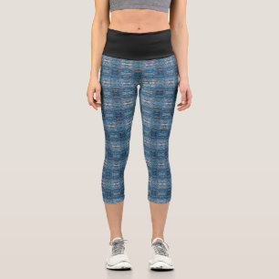 Leggings Capri Textura #15 de obra La roca