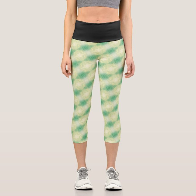 Leggings Capri Textura #17 de la obra Nuit (Anverso)