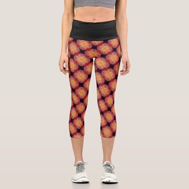 Leggings Capri Textura #18.0 de obra Horizonte (Anverso)