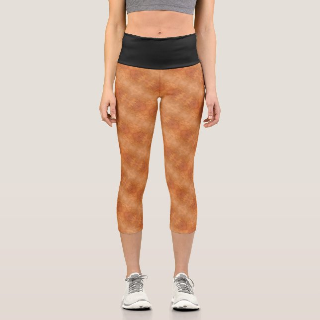Leggings Capri Textura #21 de la obra Nuit (Anverso)