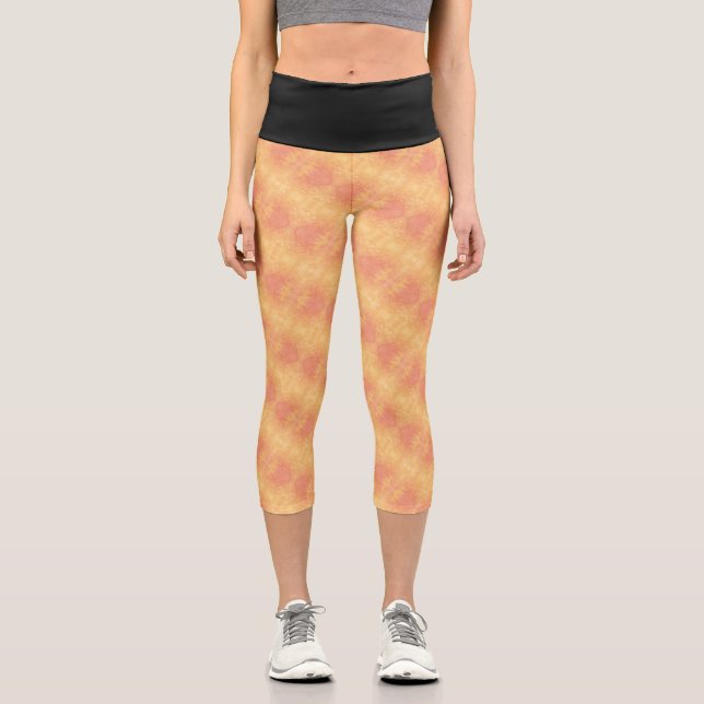 Leggings Capri Textura #23 de la obra Nuit (Anverso)