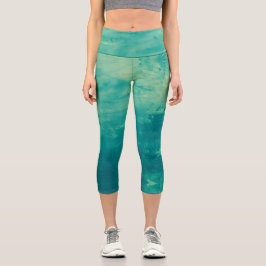 Leggings Capri Textura #24 de la obra Nuit