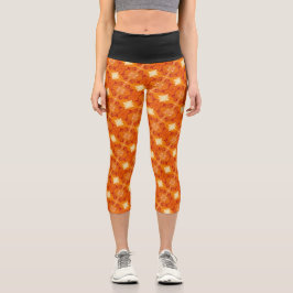 Leggings Capri Textura #26 de la obra Nuit
